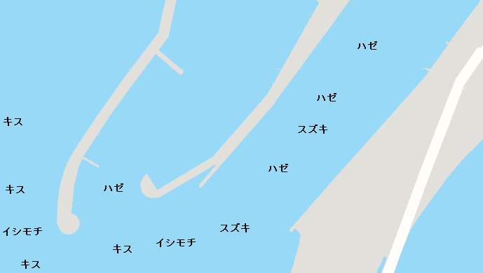 境川河口ポイント図