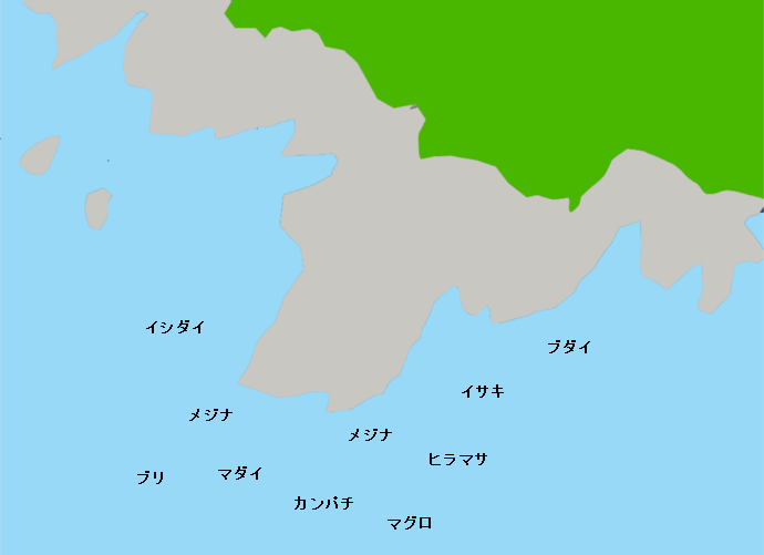 伊豆大島赤岩のポイント