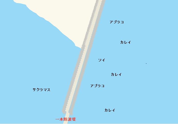 苫小牧東港一本防波堤