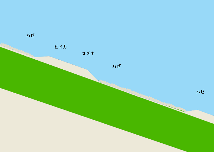 船橋港親水公園ポイント図
