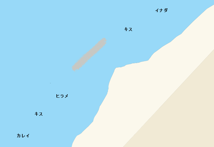 柿崎海岸ポイント図