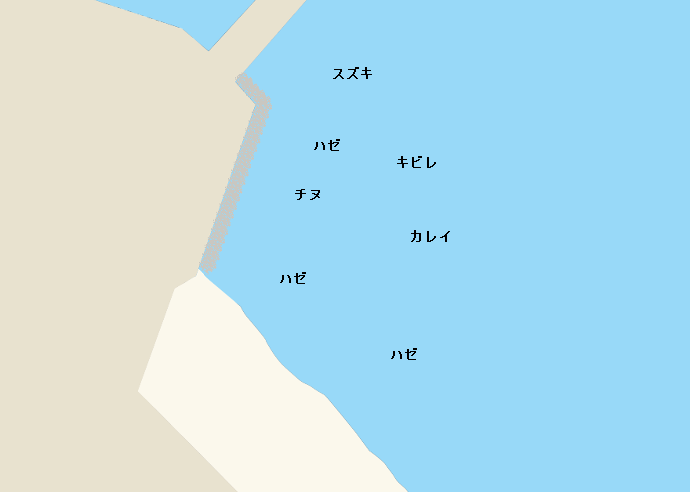 甲子園浜公園ポイント図