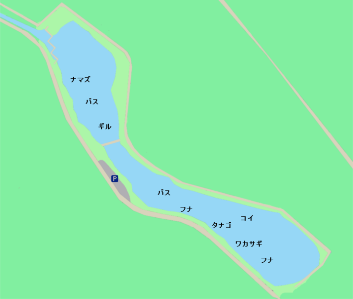 柴山沼の釣り場情報 魚速報