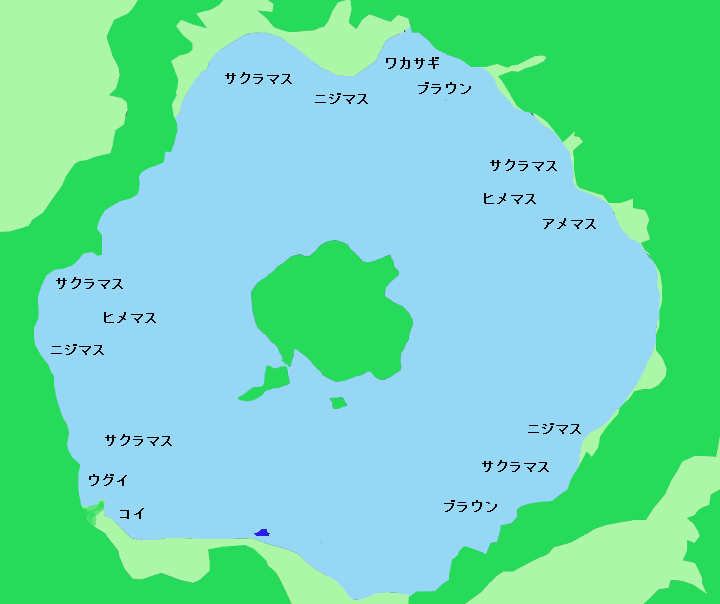 洞爺湖ポイント図