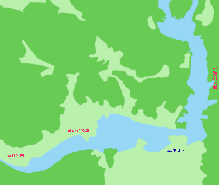 千丈寺湖（青野ダム）