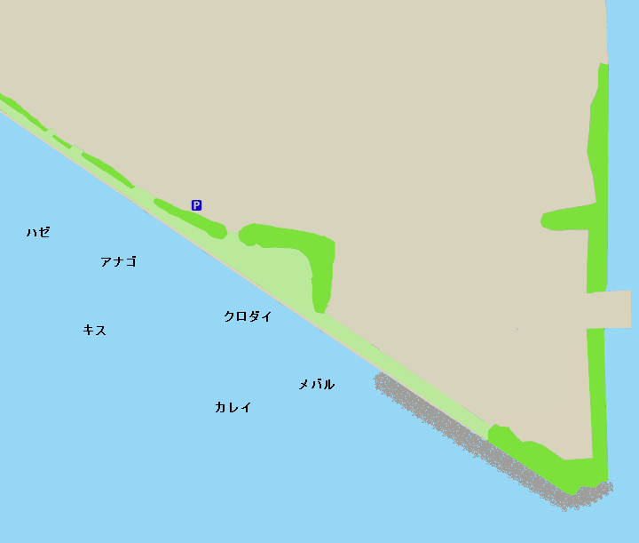 京浜島つばさ公園ポイント図