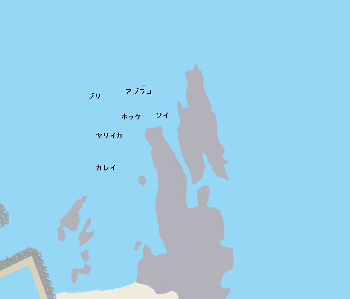 小歌岬ポイント図