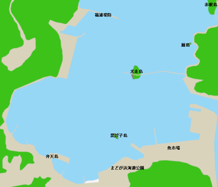 下田港全体図