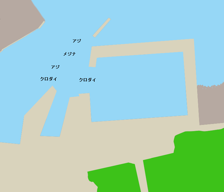 野島東港ポイント図
