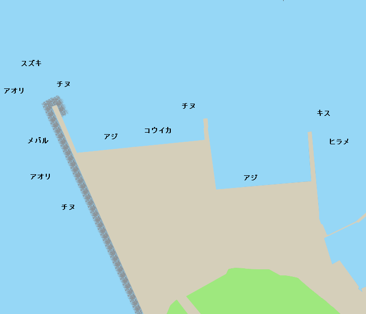 河下港ポイント図
