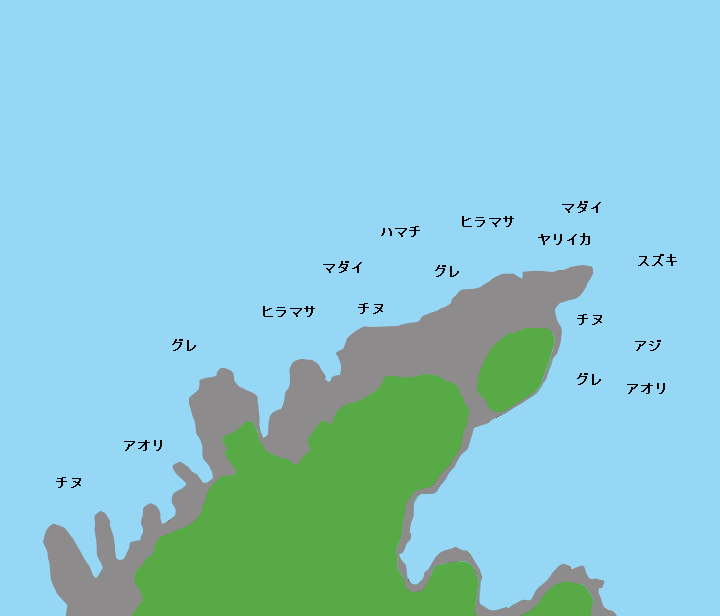 九島ポイント図
