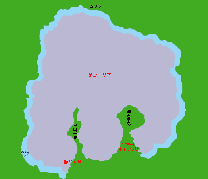 十和田湖ポイント図