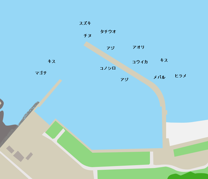 田結港の釣り情報 彡 魚速報