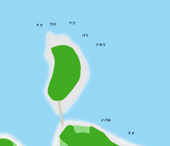 惣津島ポイント図