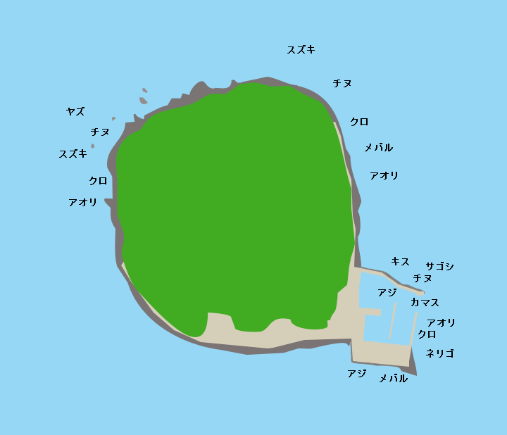 姫島ポイント図