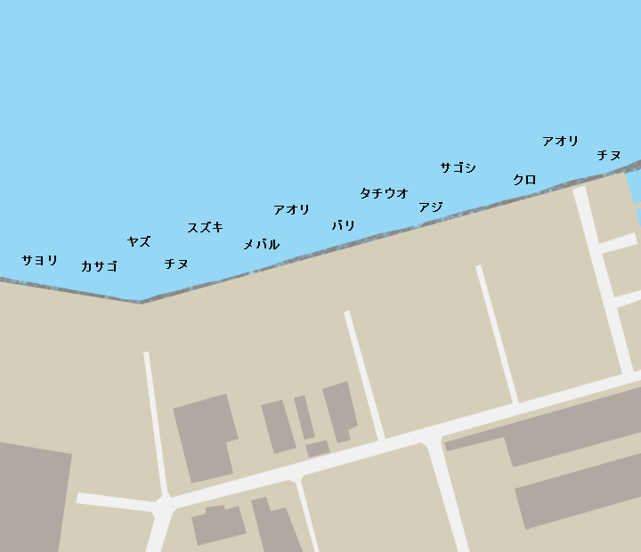 響灘北緑地ポイント図
