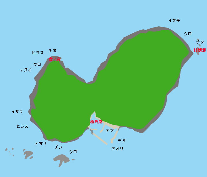 松島ポイント図
