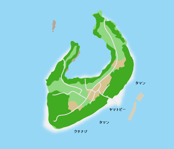 水納島ポイント図