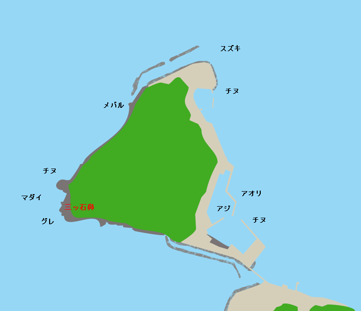 粭島ポイント図