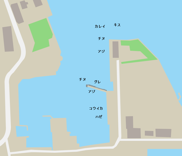 徳山港ポイント図