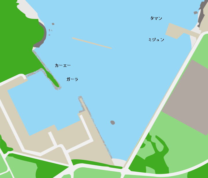 池味漁港ポイント図