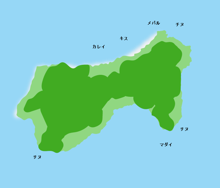 倉掛島ポイント図