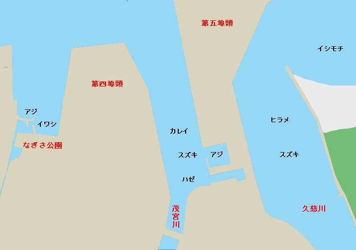 日立港ポイント図