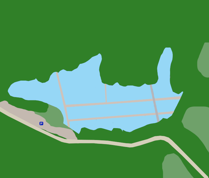 ひだ池ポイント図