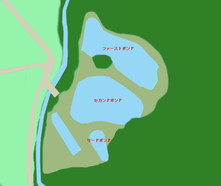 高根トラウトマウンテンズポイント図