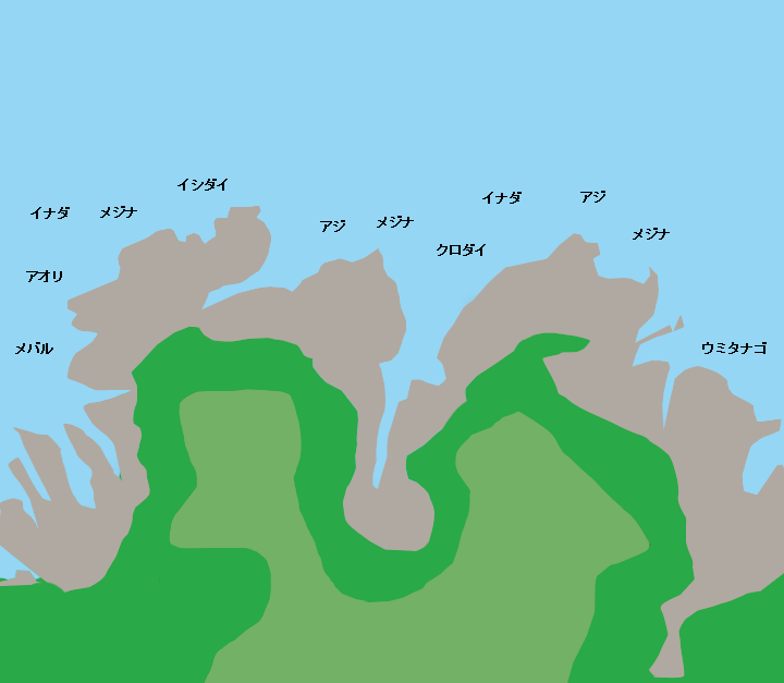 盗人狩ポイント図